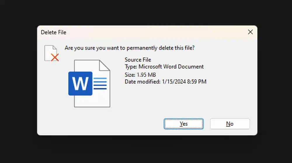 Deleting a File