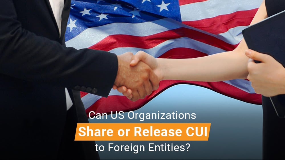 A US Organization Sharing CUI