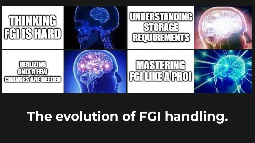 The Evolution of FGI Handling