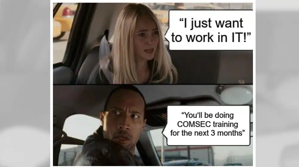 COMSEC Training
