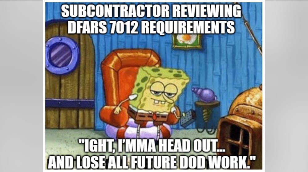 What Happens if DFARS 7012 is Not Met