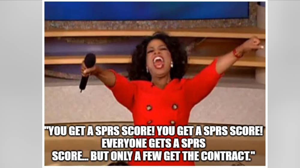 What is considered a good SPRS score