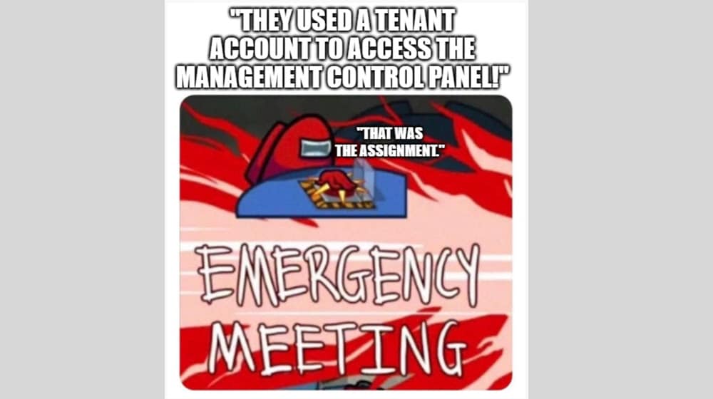 Attack #3 Tenant to Management System