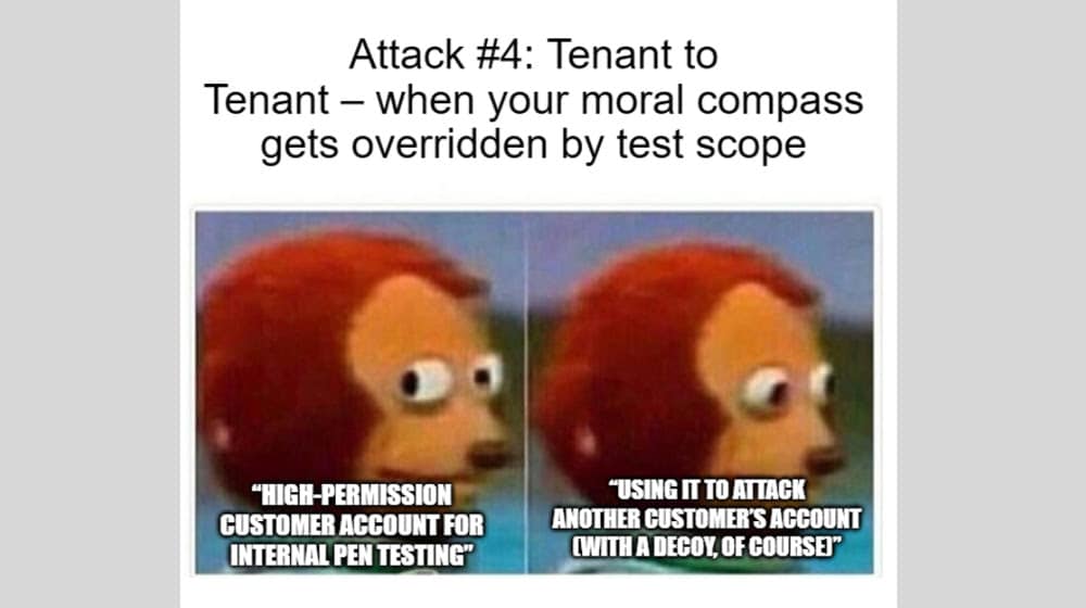 Attack #4 Tenant to Tenant