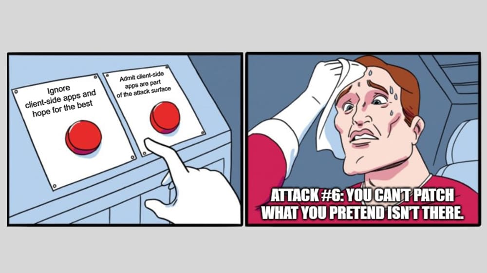 Attack #6 Client Application to Target System