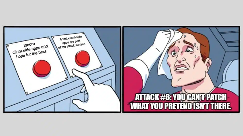 Attack #6 Client Application to Target System