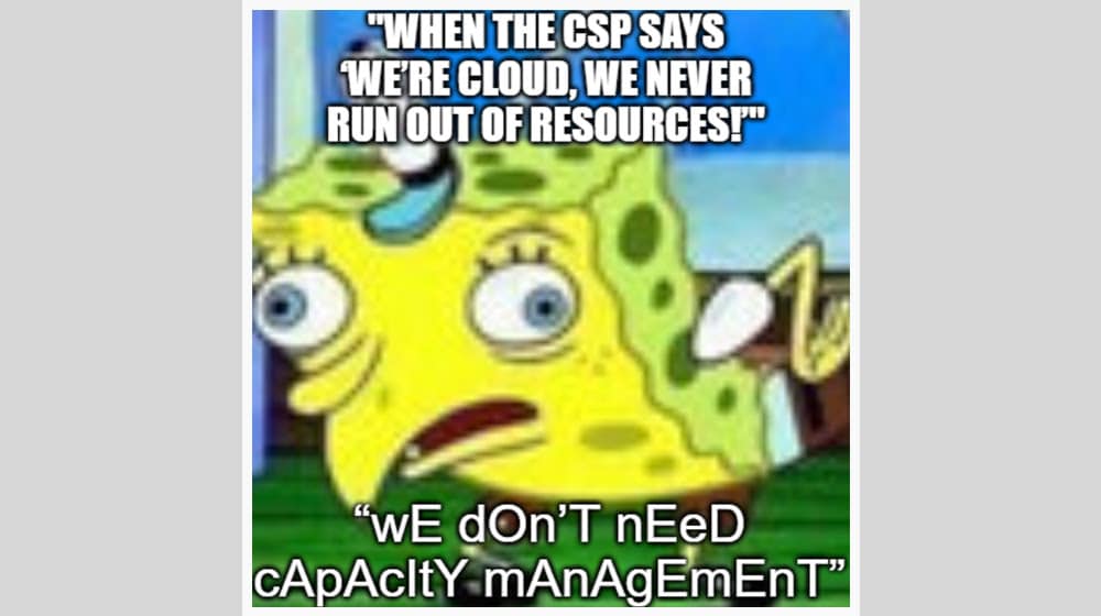Capacity Management Control 12.1.3