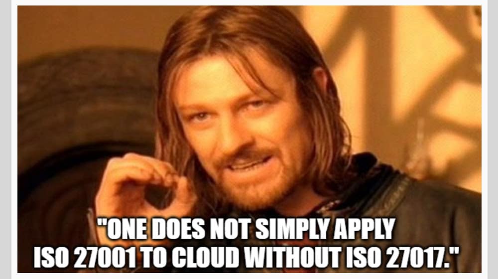 ISO 27017 Instructions For Cloud Service Providers