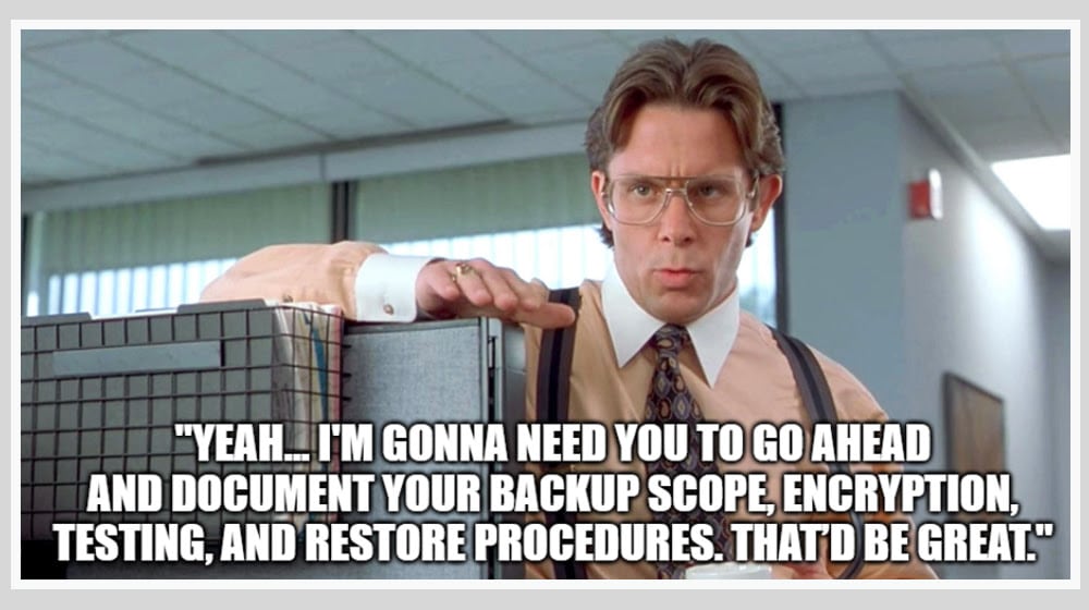 Information Backup Control 12.3.1
