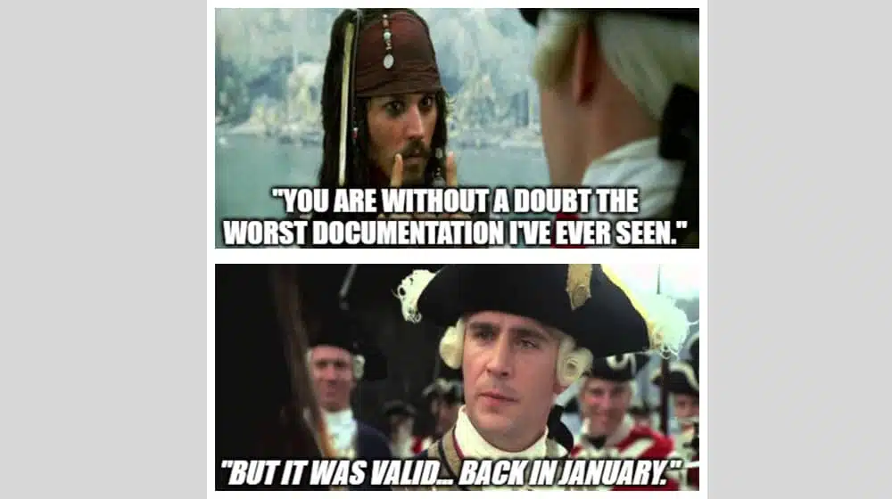 Outdated Documentation