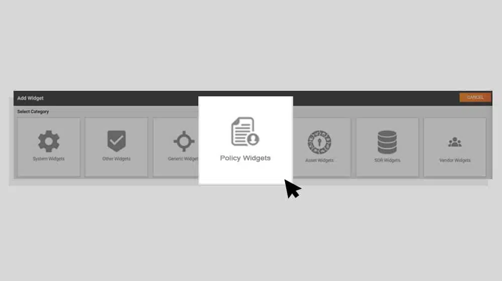 Policy Widgets