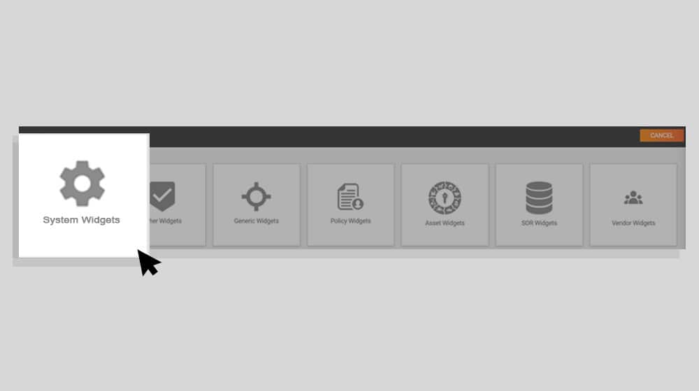 System Widgets