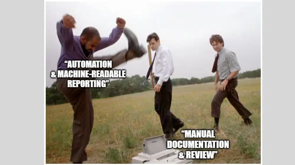 The pilot allows automation that isn't accepted under the normal process