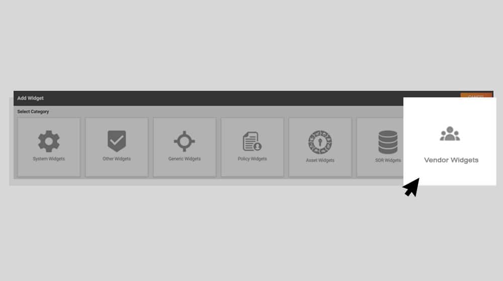 Vendor Widgets