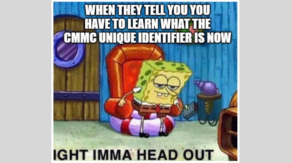 Earning the CMMC Unique Identifier