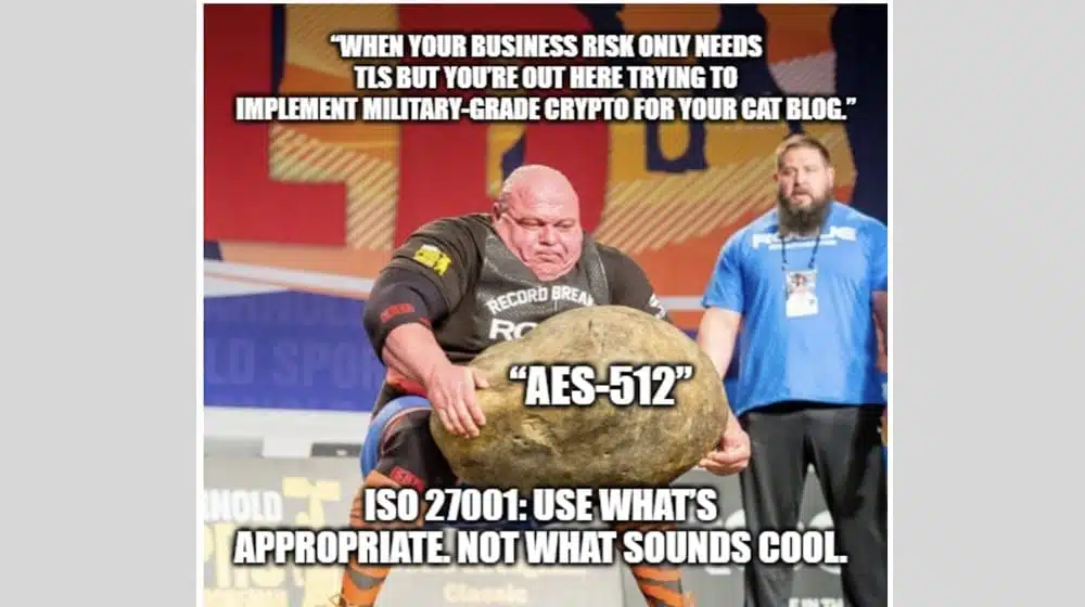 What Does ISO 27001 Say