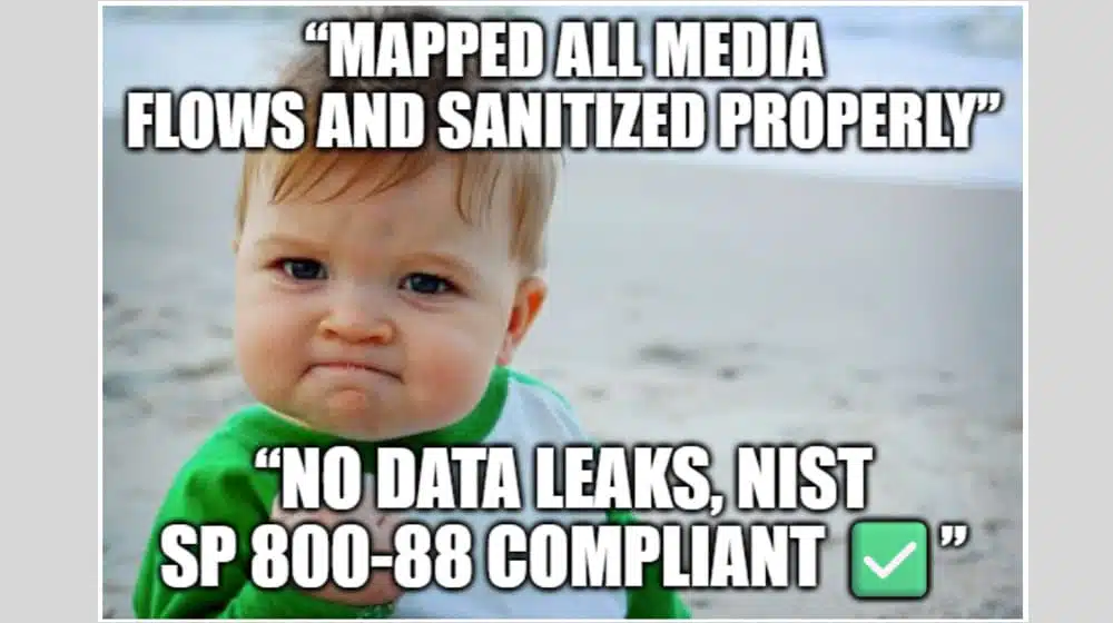 Tips on Implementing Proper Media Sanitization Protocols