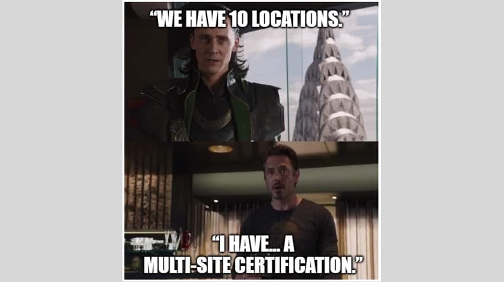 Two Ways to Handle Multi-Site Certification