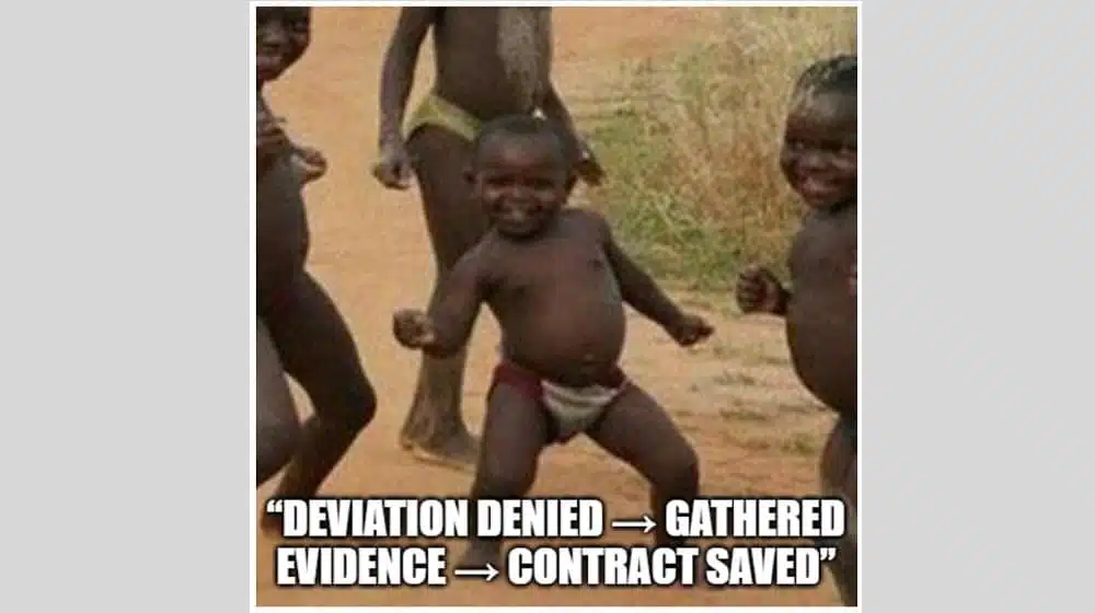 What Happens if a Deviation is Denied