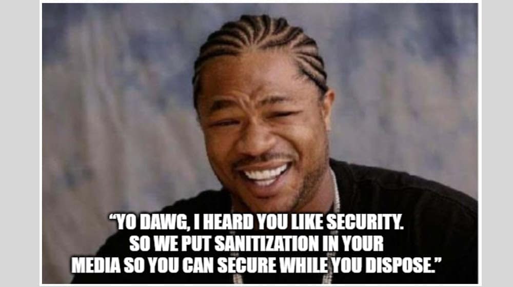 What Media Needs to be Sanitized