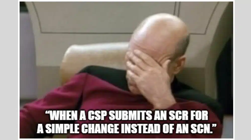 From Significant Change Requests To Significant Change Notifications