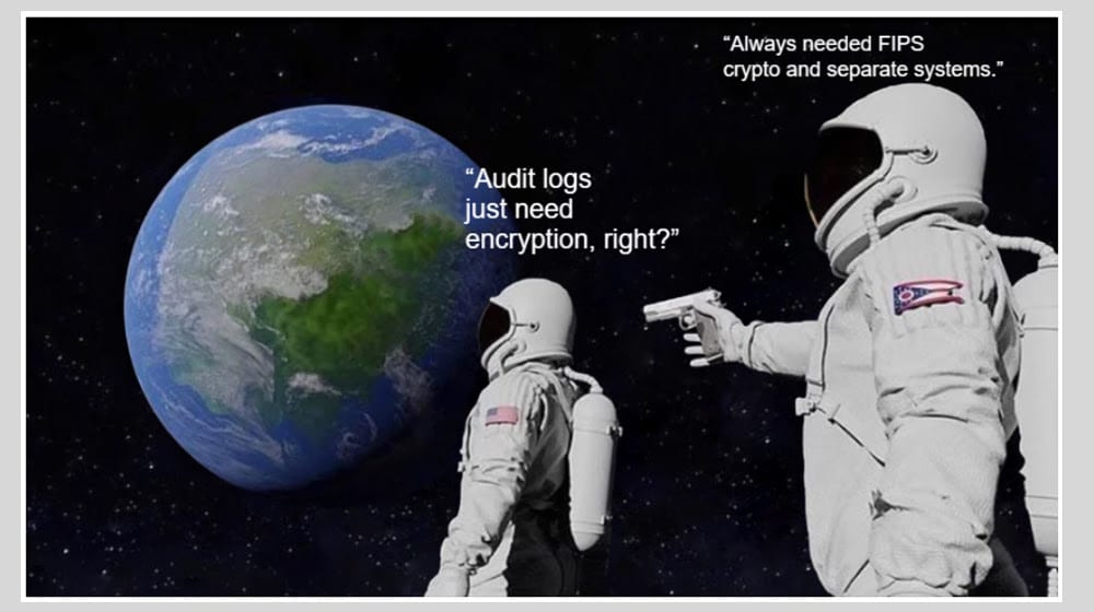 Securing Logs At Rest And In Transit