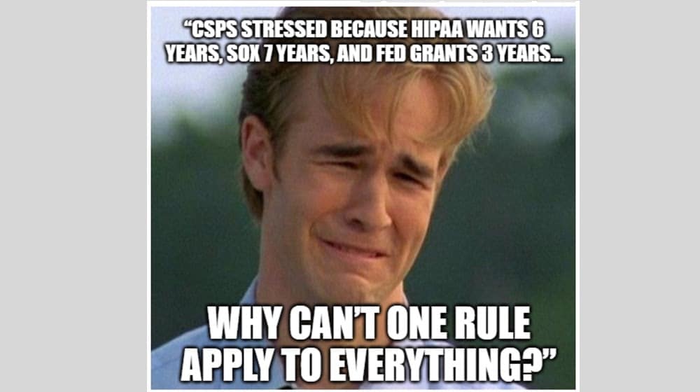 What Are Regulatory Requirements For Audit Log Retention