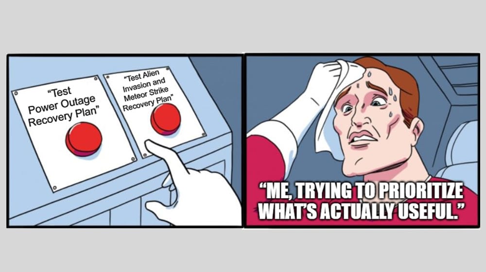 Pick The Risk To Test