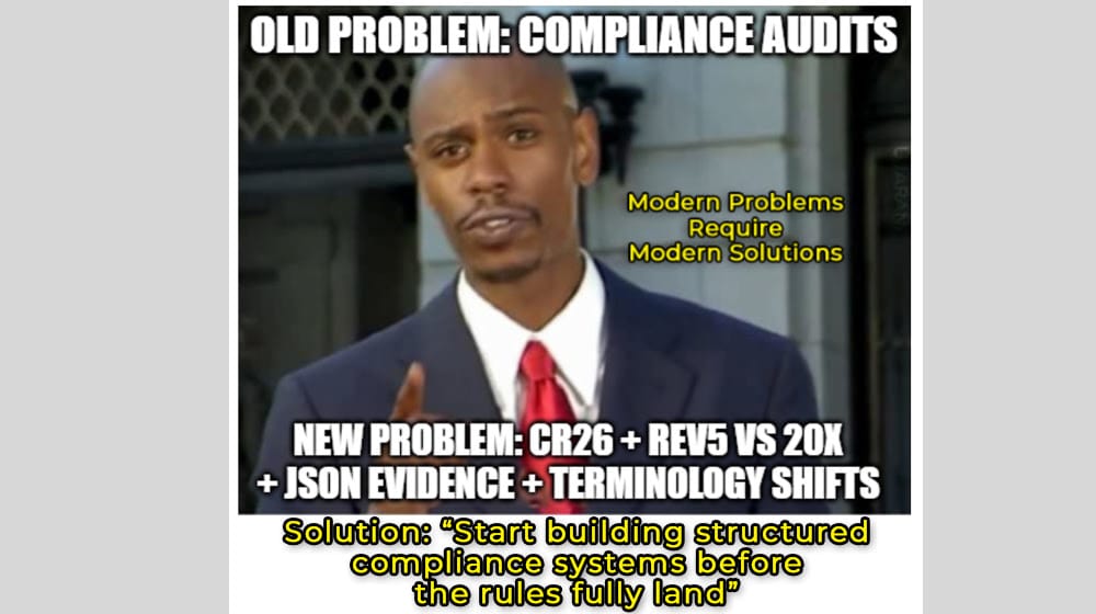 What You Can Do Now To Prepare For CR26