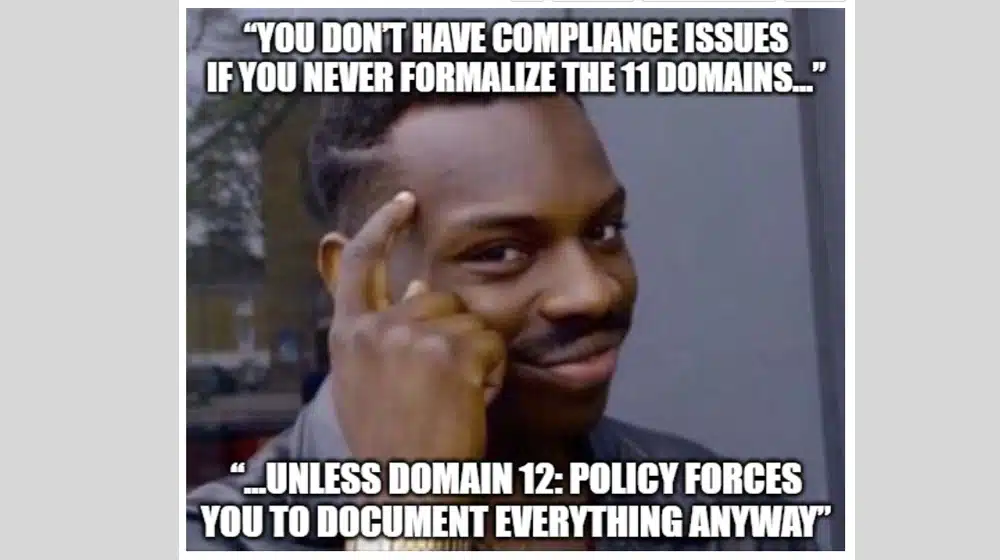 Domain 12 Policy