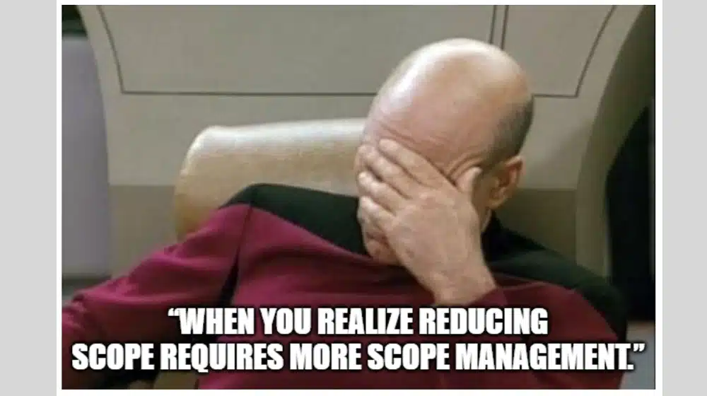 Costs That Drop With Enterprise Scoping
