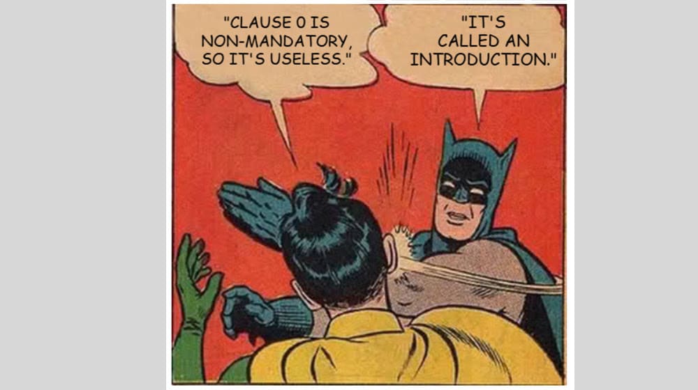 ISO 27001 Clause 0