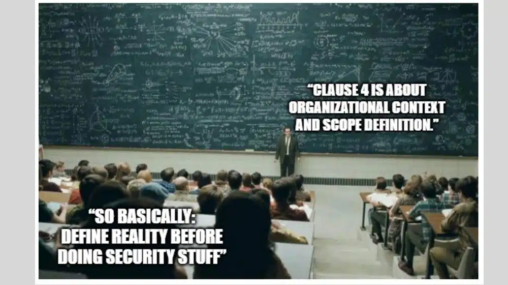 ISO 27001 Clause 4
