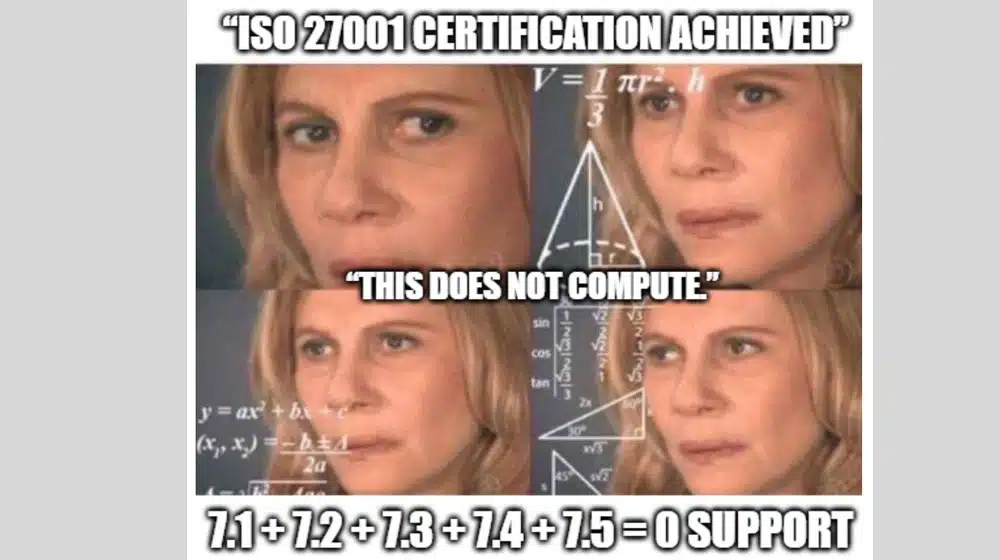 ISO 27001 Clause 7