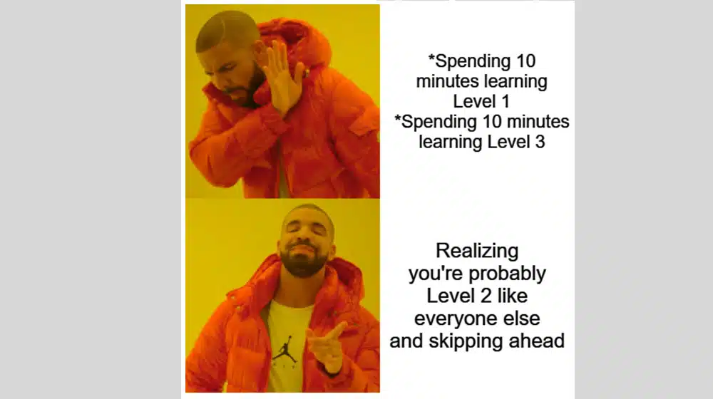Step 1 Determine Your Level
