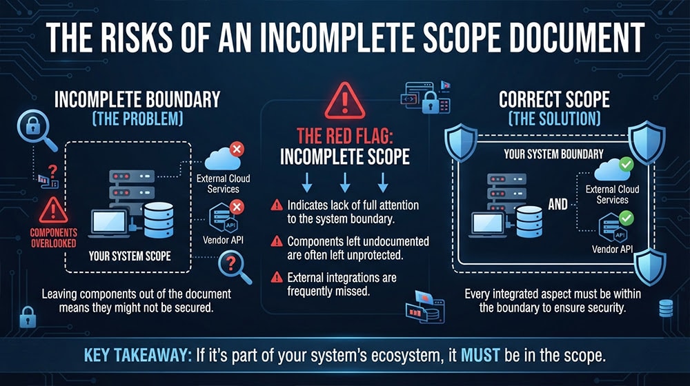 Leaving The Scope Incomplete