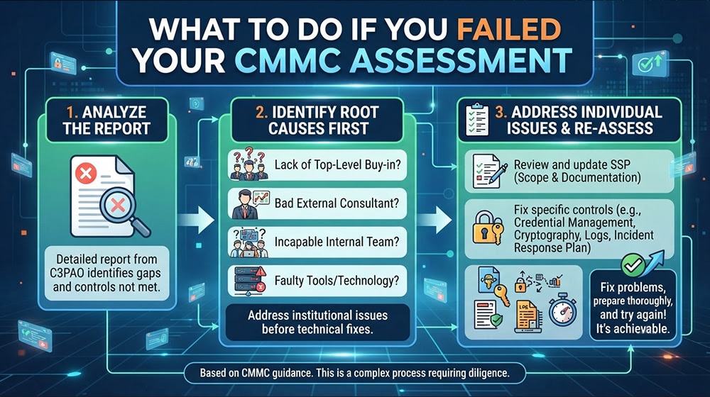 What to do If You Failed Your Assessment