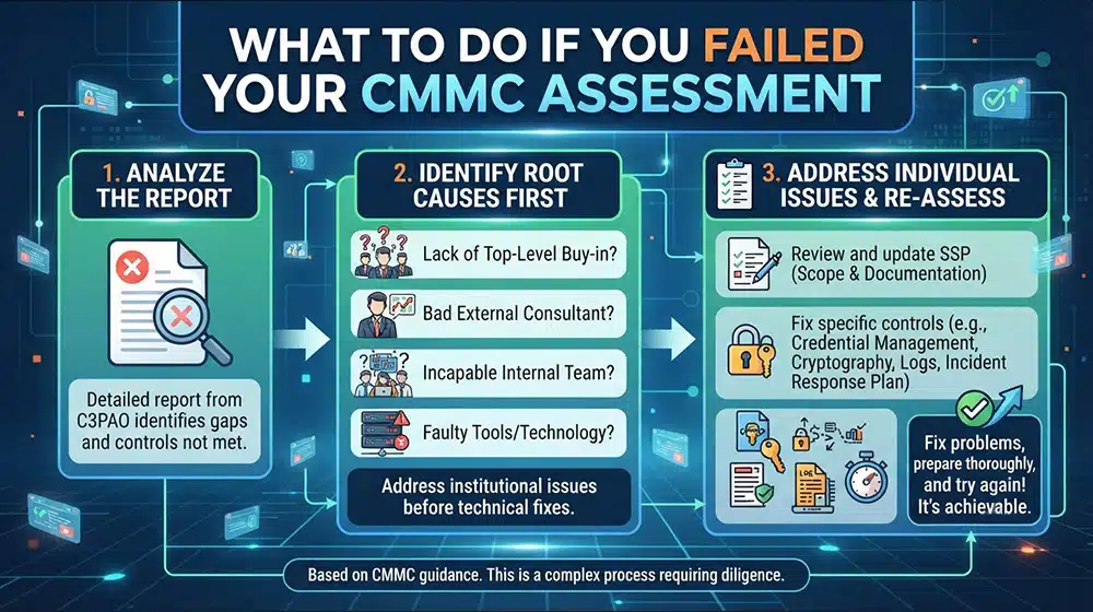 What to do If You Failed Your Assessment