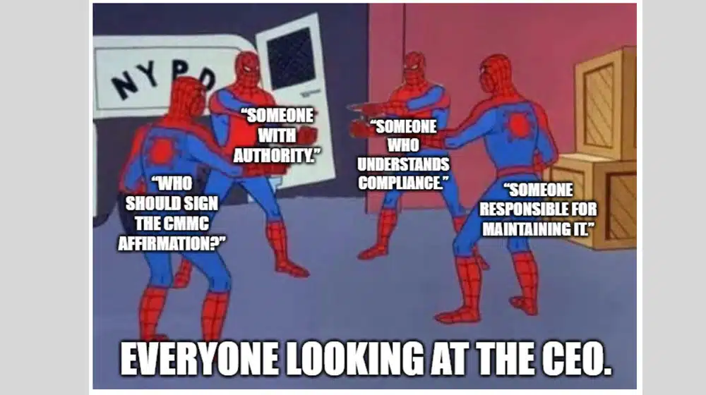 Who Is A CMMC Affirming Official