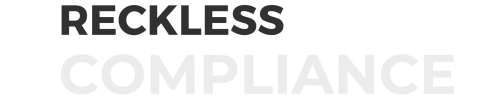 Reckless Compliance Logo B&W